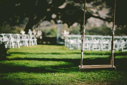 Wedding swing